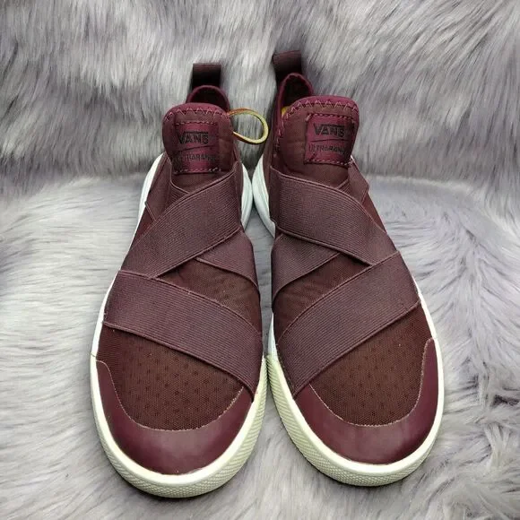 Vans Ultrarange Gore Slip On Sneakers Women's Size 10 Burgundy - Picture 3 of 8